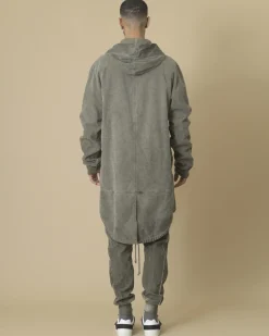 La Piscine Paris Veste longue à capuche Lost & Found*Homme Blousons & Vestes