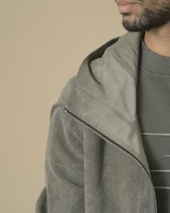 La Piscine Paris Veste longue à capuche Lost & Found*Homme Blousons & Vestes