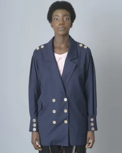 La Piscine Paris Veste longue Edward Achour*Femme Blousons & Vestes
