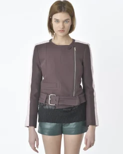 La Piscine Paris Veste et rose Carven*Femme Blousons & Vestes
