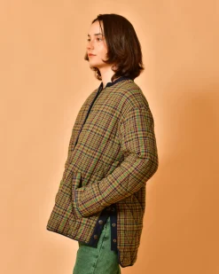 La Piscine Paris Veste matelassée à carreaux Chloé Stora*Femme Blousons & Vestes