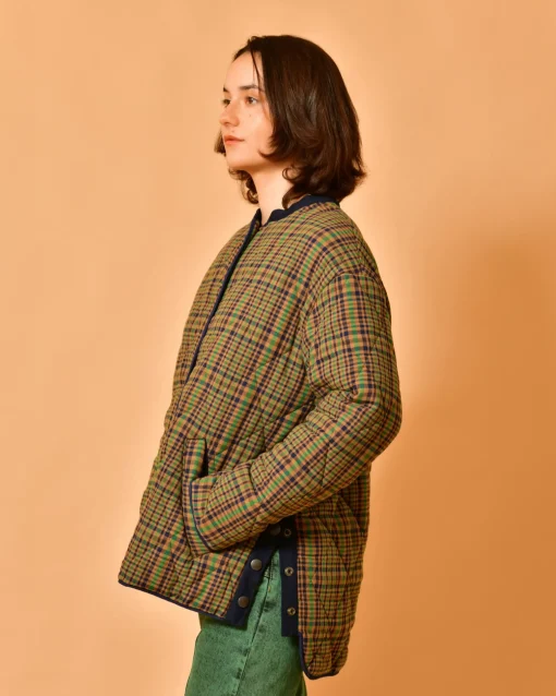 La Piscine Paris Veste matelassée à carreaux Chloé Stora*Femme Blousons & Vestes