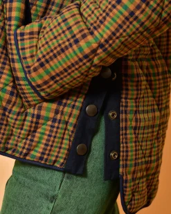 La Piscine Paris Veste matelassée à carreaux Chloé Stora*Femme Blousons & Vestes