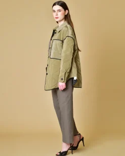 La Piscine Paris Veste matelassée avec finitions T_Coat*Femme Blousons & Vestes