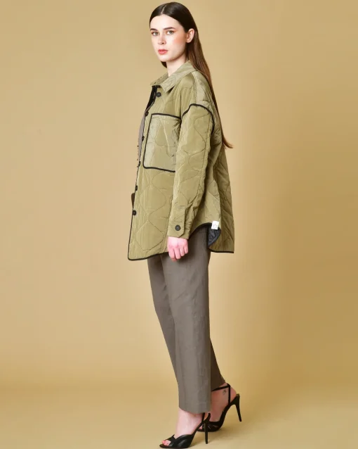 La Piscine Paris Veste matelassée avec finitions T_Coat*Femme Blousons & Vestes
