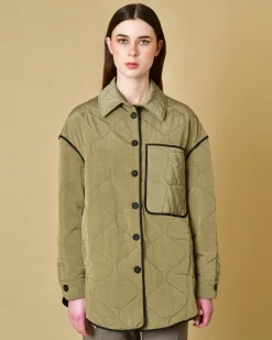 La Piscine Paris Veste matelassée avec finitions T_Coat*Femme Blousons & Vestes