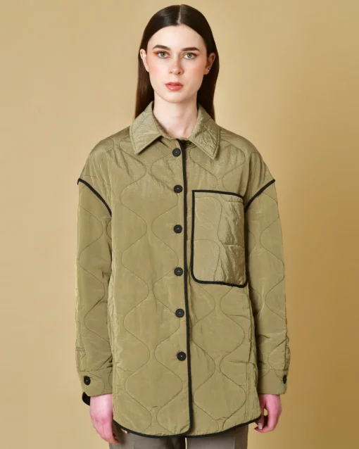 La Piscine Paris Veste matelassée avec finitions T_Coat*Femme Blousons & Vestes