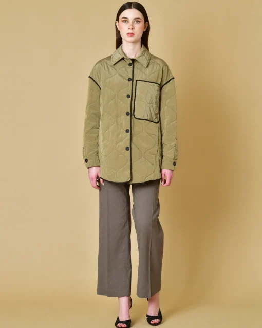 La Piscine Paris Veste matelassée avec finitions T_Coat*Femme Blousons & Vestes