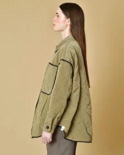 La Piscine Paris Veste matelassée avec finitions T_Coat*Femme Blousons & Vestes
