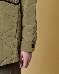 La Piscine Paris Veste matelassée avec finitions T_Coat*Femme Blousons & Vestes