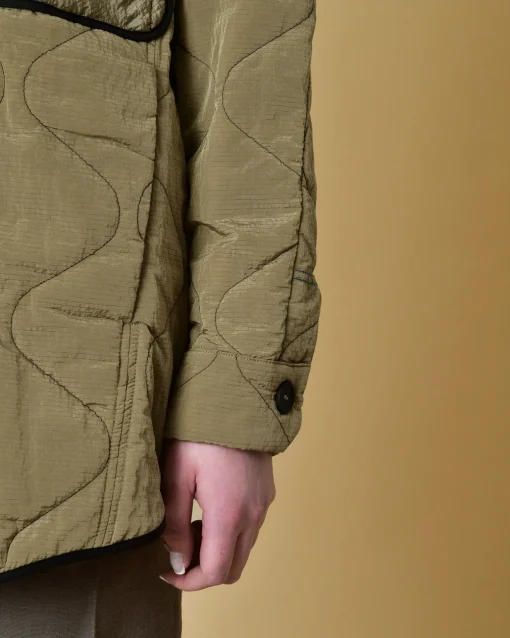 La Piscine Paris Veste matelassée avec finitions T_Coat*Femme Blousons & Vestes