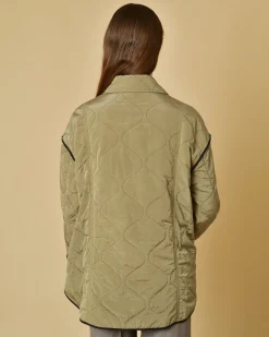 La Piscine Paris Veste matelassée avec finitions T_Coat*Femme Blousons & Vestes