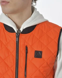La Piscine Paris Veste matelassée sans manches Moose Knuckles*Homme Blousons & Vestes