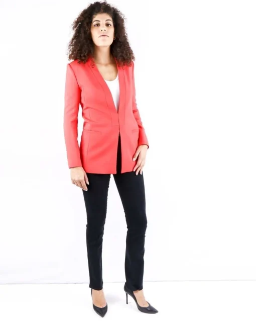 La Piscine Paris Veste mi longue en crêpe Elisabetta Franchi*Femme Blousons & Vestes