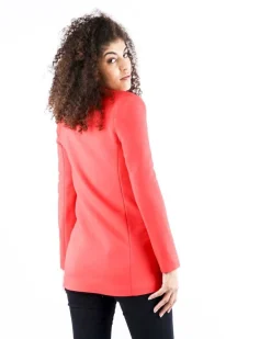 La Piscine Paris Veste mi longue en crêpe Elisabetta Franchi*Femme Blousons & Vestes