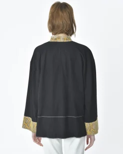 La Piscine Paris Veste e détails motif python Stand Studio*Femme Blousons & Vestes