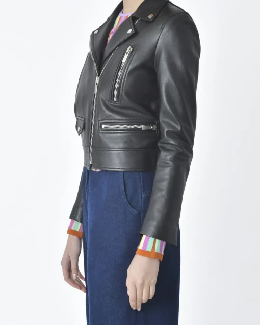 La Piscine Paris Veste perfecto cuir Quantum Courage*Femme Blousons & Vestes