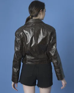 La Piscine Paris Veste raccourcie en cuir Drôme*Femme Blousons & Vestes