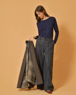 La Piscine Paris Veste réversible en laine mélangée à imprimé Chloé Stora*Femme Blousons & Vestes