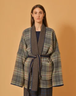 La Piscine Paris Veste réversible en laine mélangée à imprimé Chloé Stora*Femme Blousons & Vestes