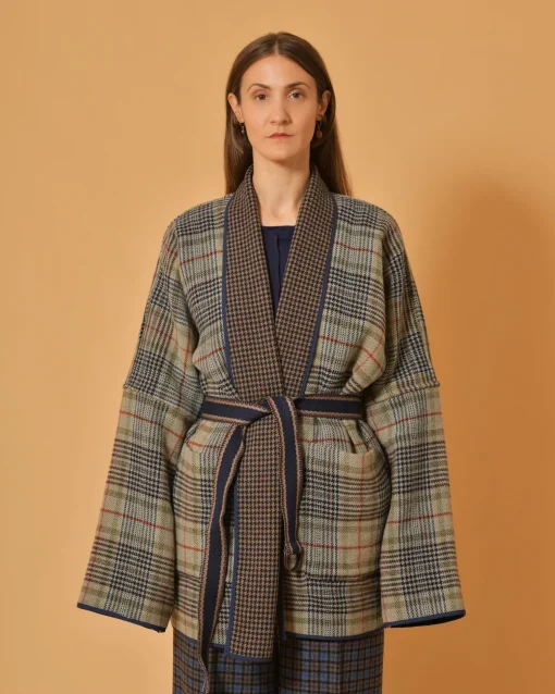 La Piscine Paris Veste réversible en laine mélangée à imprimé Chloé Stora*Femme Blousons & Vestes