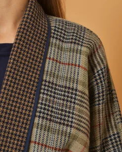 La Piscine Paris Veste réversible en laine mélangée à imprimé Chloé Stora*Femme Blousons & Vestes