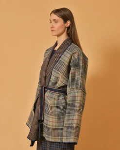 La Piscine Paris Veste réversible en laine mélangée à imprimé Chloé Stora*Femme Blousons & Vestes