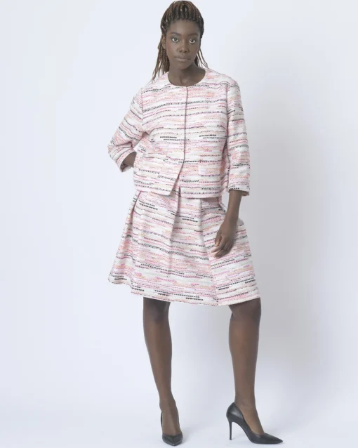 La Piscine Paris Veste sans col Les Copains*Femme Blousons & Vestes