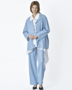 La Piscine Paris Veste simili cuir clair Avn*Femme Blousons & Vestes|Costumes