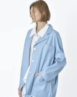 La Piscine Paris Veste simili cuir clair Avn*Femme Blousons & Vestes|Costumes