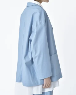 La Piscine Paris Veste simili cuir clair Avn*Femme Blousons & Vestes|Costumes