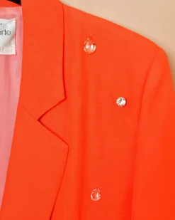 La Piscine Paris Veste tailleur ornée de perles Forte-Forte*Femme Blousons & Vestes