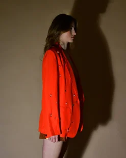 La Piscine Paris Veste tailleur ornée de perles Forte-Forte*Femme Blousons & Vestes