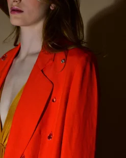 La Piscine Paris Veste tailleur ornée de perles Forte-Forte*Femme Blousons & Vestes