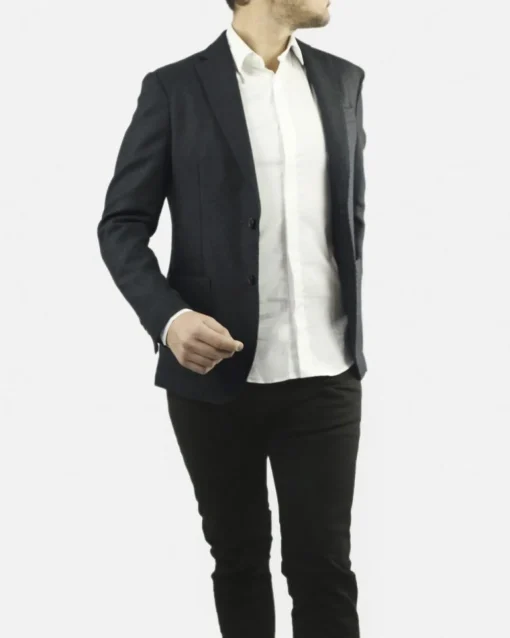 La Piscine Paris Veste texturée e en laine Luca Capri*Homme Blousons & Vestes