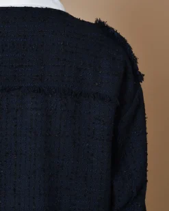 La Piscine Paris Veste tweed à col chemise Edward Achour*Femme Blousons & Vestes
