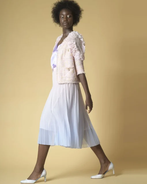 La Piscine Paris Veste tweed à fils et ornements Edward Achour*Femme Blousons & Vestes