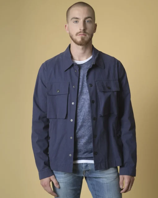 La Piscine Paris Veste utilitaire en coton mélangé e Oof Wear*Homme Blousons & Vestes