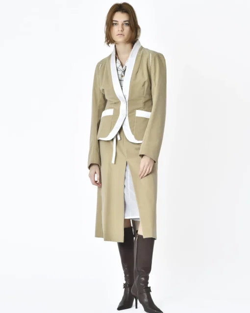 La Piscine Paris Veste velours côtelé Lutz*Femme Blousons & Vestes