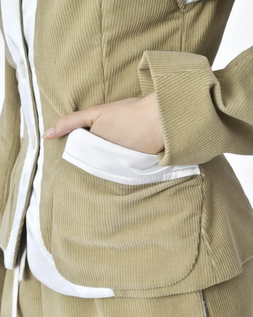 La Piscine Paris Veste velours côtelé Lutz*Femme Blousons & Vestes
